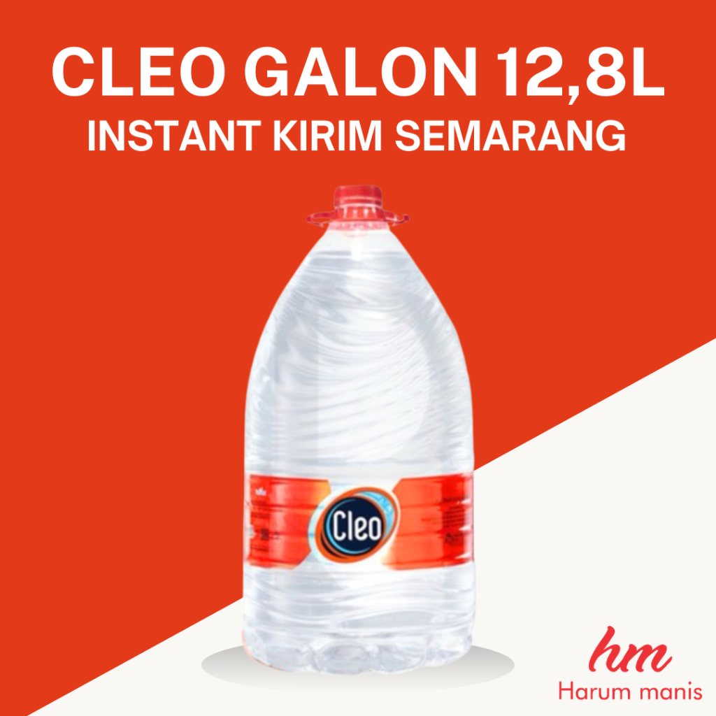 

Cleo Air Mineral Galon 12,8 liter Kirim Instant Semarang