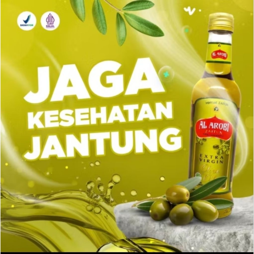 

Minyak Zaitun Al Arobi 285ml