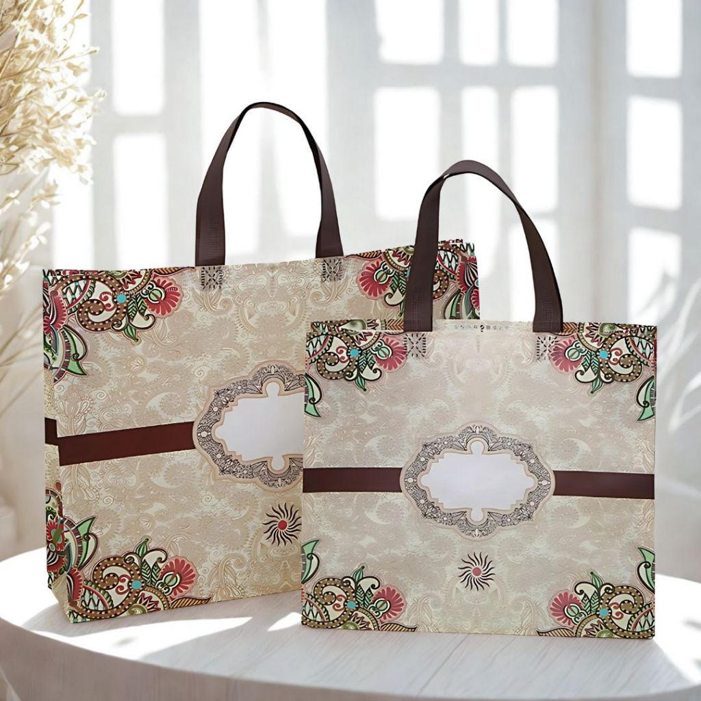 

Eco Tas Motif Batik -Tas Spunbond -Tas Belanja-Tas Souvenir premium-Tas Lipat - Tas Kado-Tas Hampers