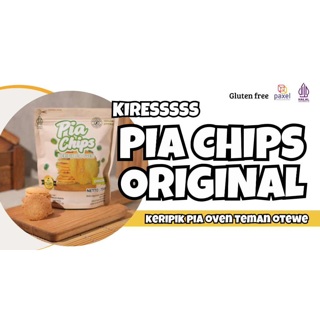 

PIACHIPS ORIGINAL Kripik Pia ( BARANG FRESH )