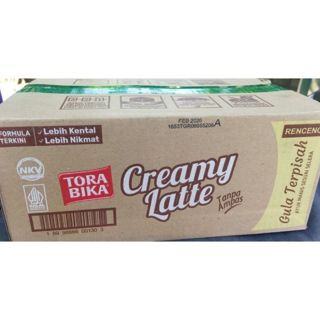 

TORABIKA Creamy Latte dus per karton/120 sachet/TCL/Kopi Andien Murahh