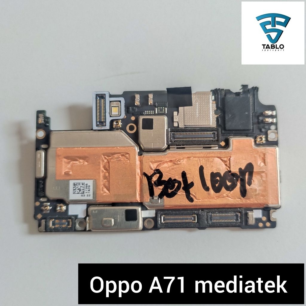 Mesin Oppo A71 mediatek mentok logo