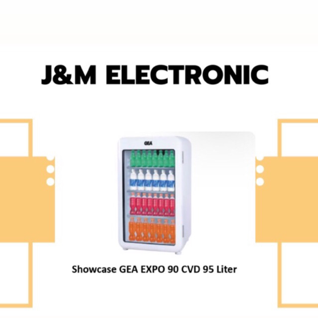 showcase expo gea 3 rak 95 liter GEA showcase 3 rak  expo 90 cvd showcase mini + kunci