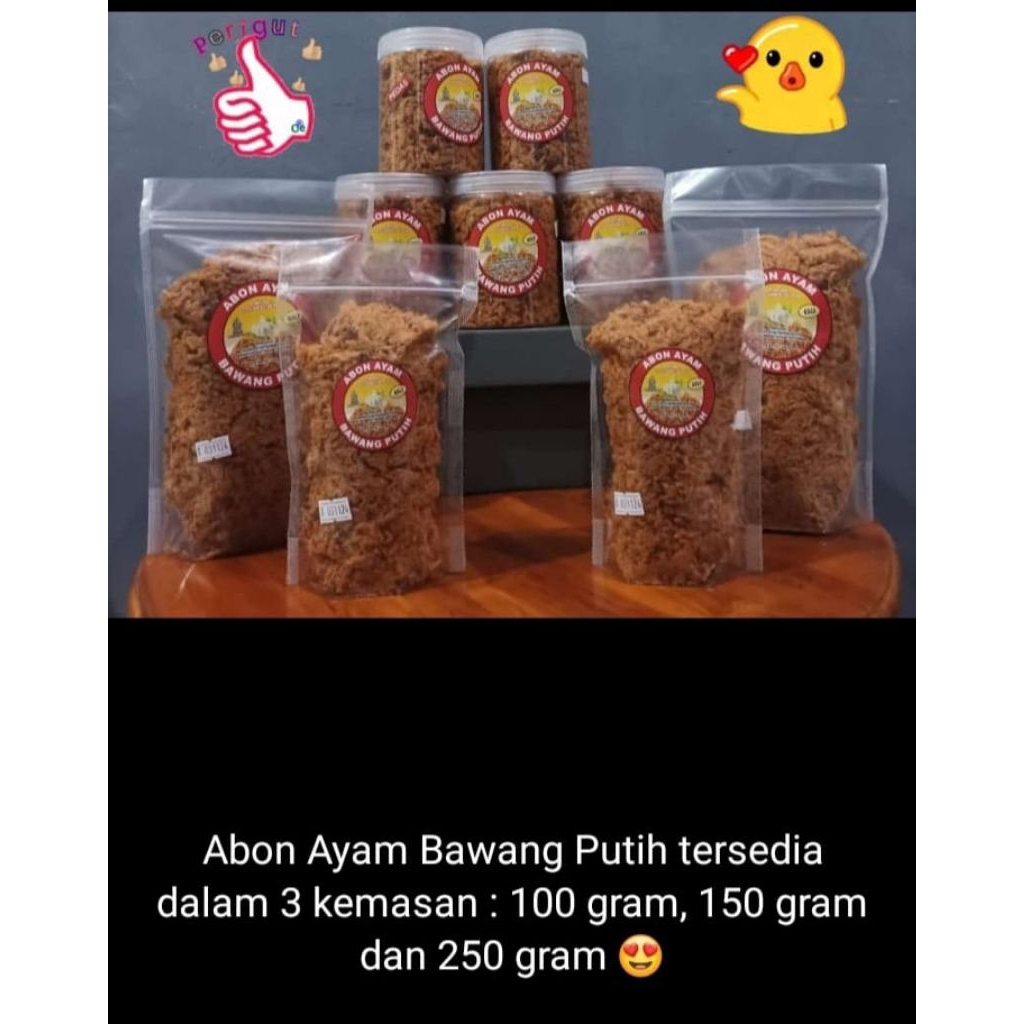 

Abon Ayam Bawang putih