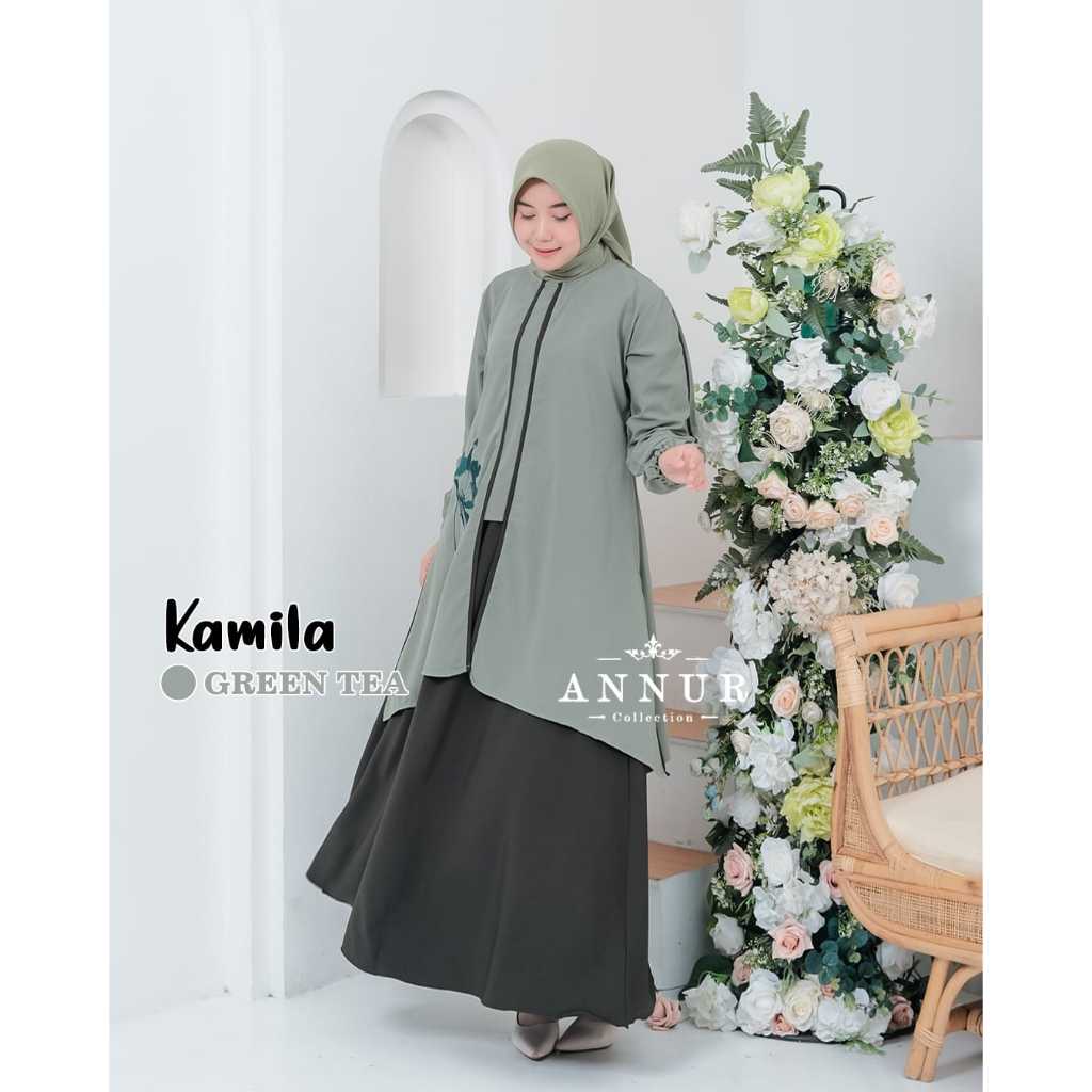 KAMILA TUNIK SET ROK ORI ANNUR  SETROK TERBARU REMAJA WANITA KEKINIAN
