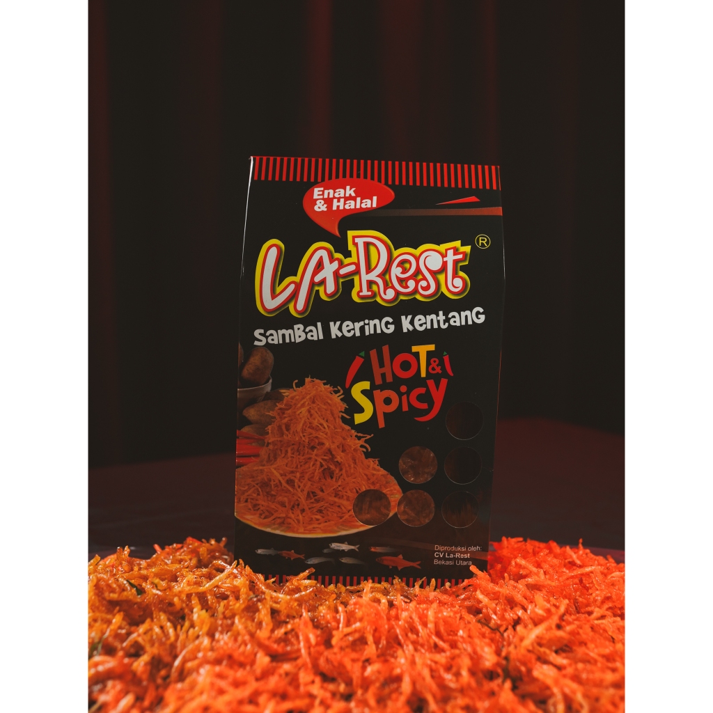 

Kentang Mustofa Pedas Manis Gurih Balado| Keripik Kentang Balado @250gr - LaRest