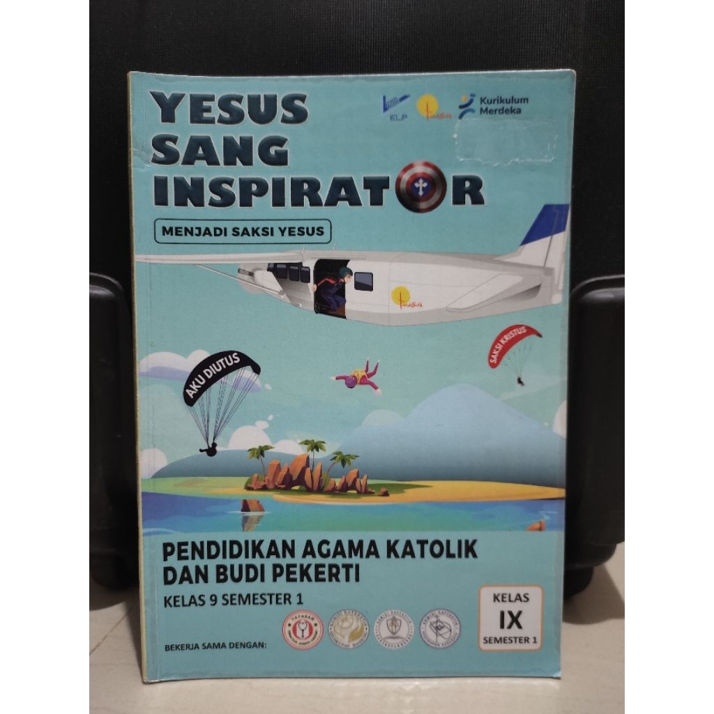 Buku Agama Katolik Yesus Sang Inspirator kelas 9 semester 1 (Kurikulum Merdeka)
