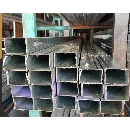 Holo Galvanis 4x6 6 Meter/ kotak full Untuk Pagar,kanopi Tebal 0.8mm,1.0mm,1.2mm