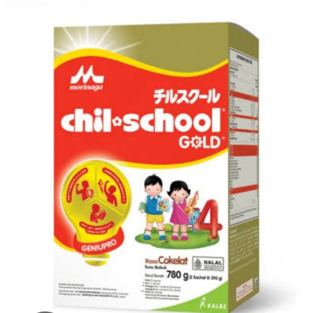 

Morinaga Chil-School Madu, Vanila 1 Kg 4x400gr