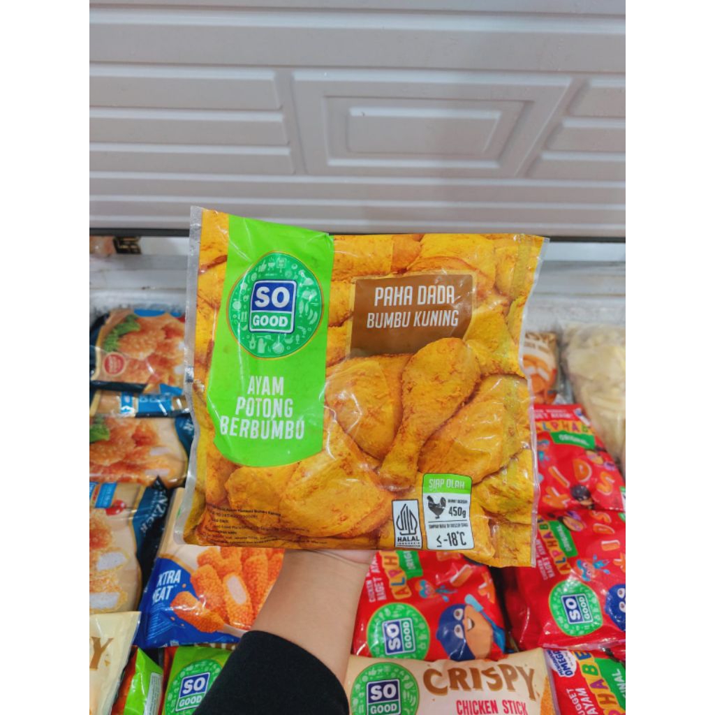 

SO GOOD DADA PAHA BUMBU KUNING 400GRAM