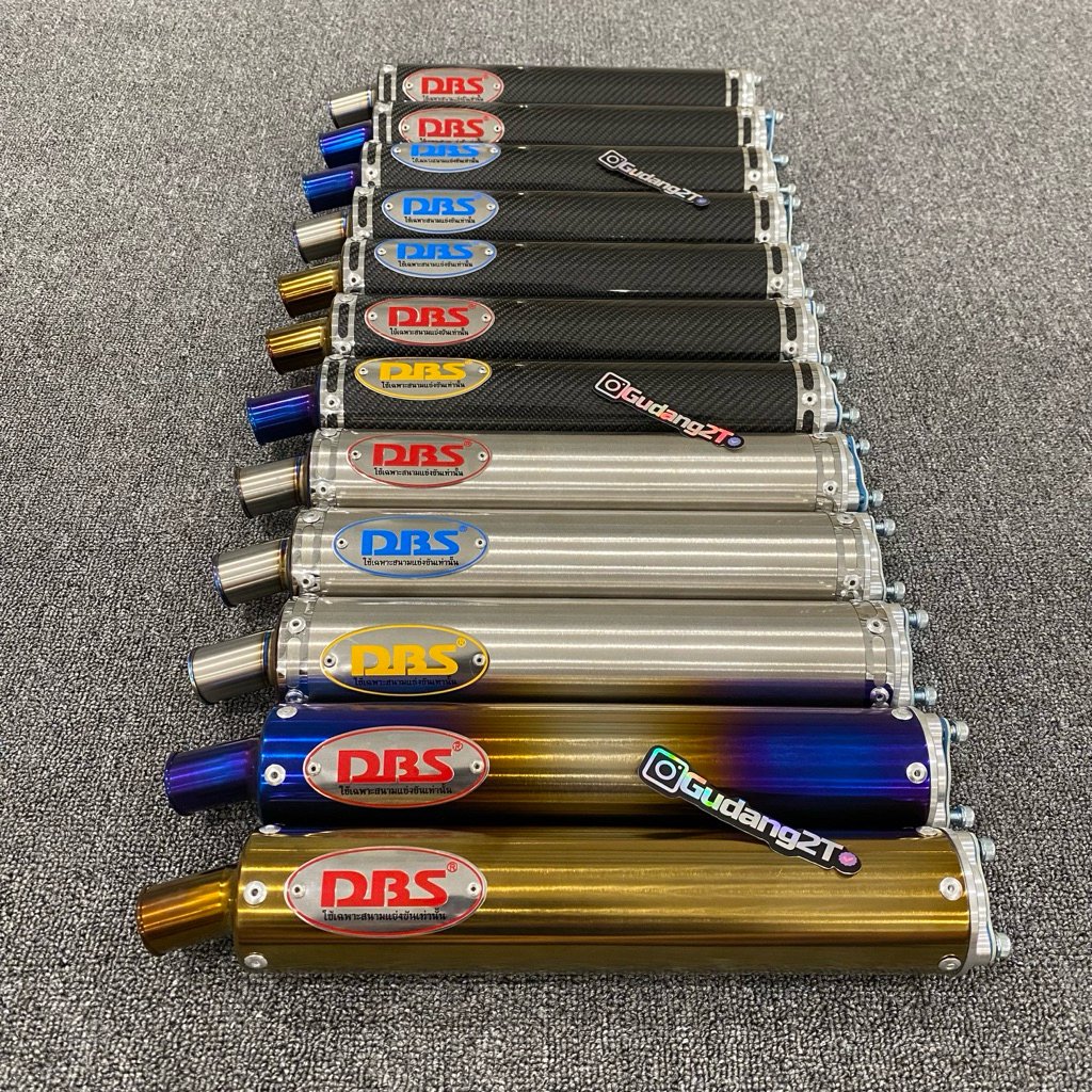 Knalpot DBS Carbon Titanium Bestseller ORIGINAL 100%