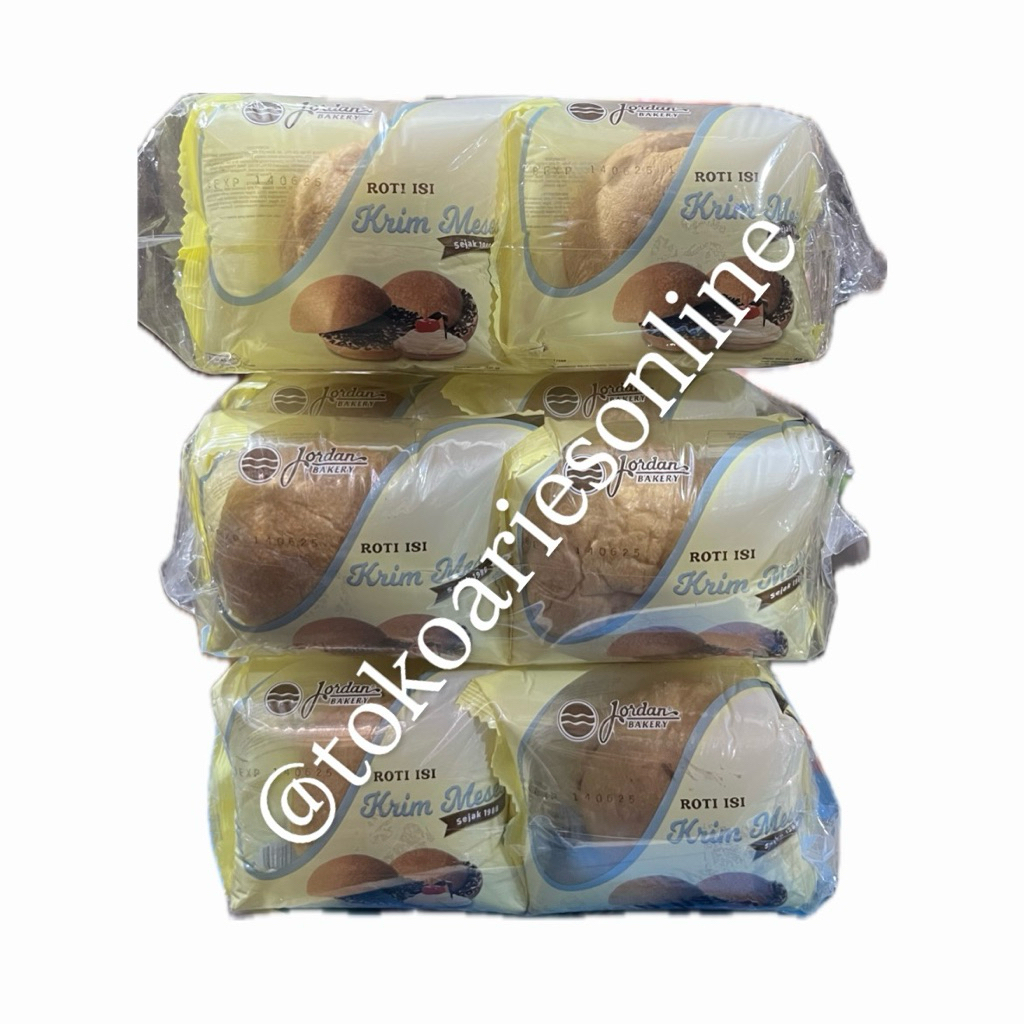 

Roti Cream Meses Jordan (isi 10 pcs)