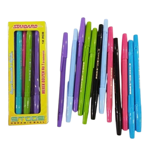 

Pen Pulpen Pena Ballpoint Stick Standardpen ST-009