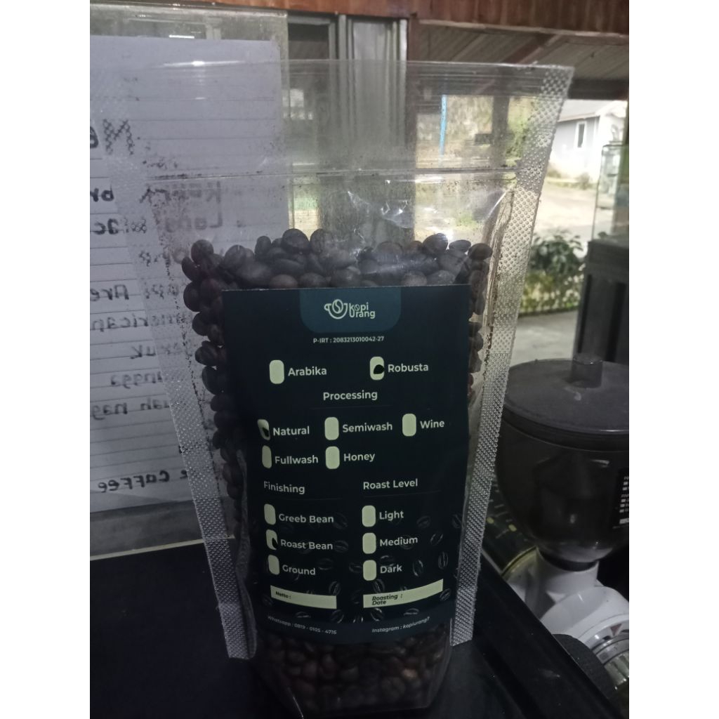 

biji kopi Robusta 500 gram