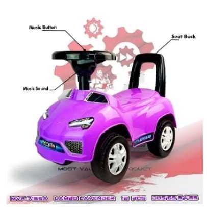 MOBIL ANAK ANAK DORONG LAMBO MVP 7155 ] ADA MUSIK