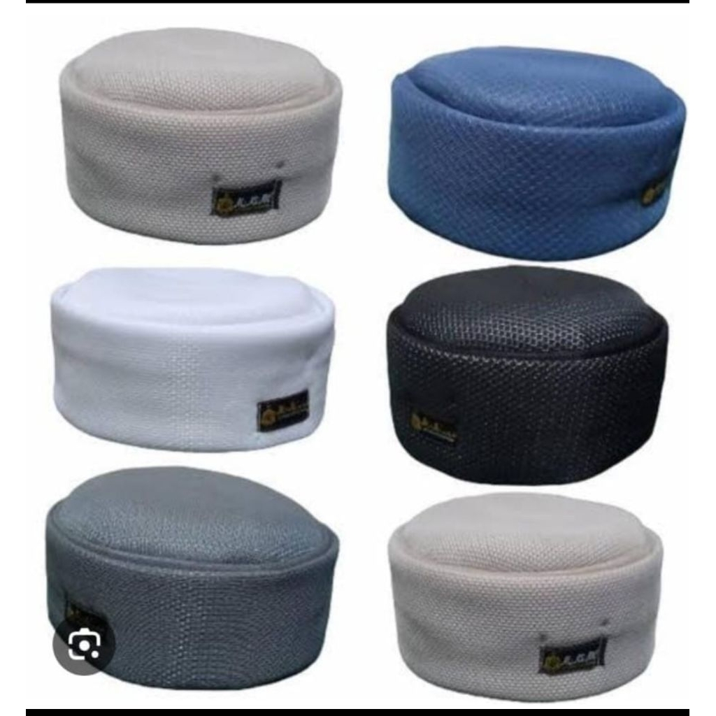 Peci habasa kain kopiah rajut peci santri nyaman dipakai kopiah kain rajut