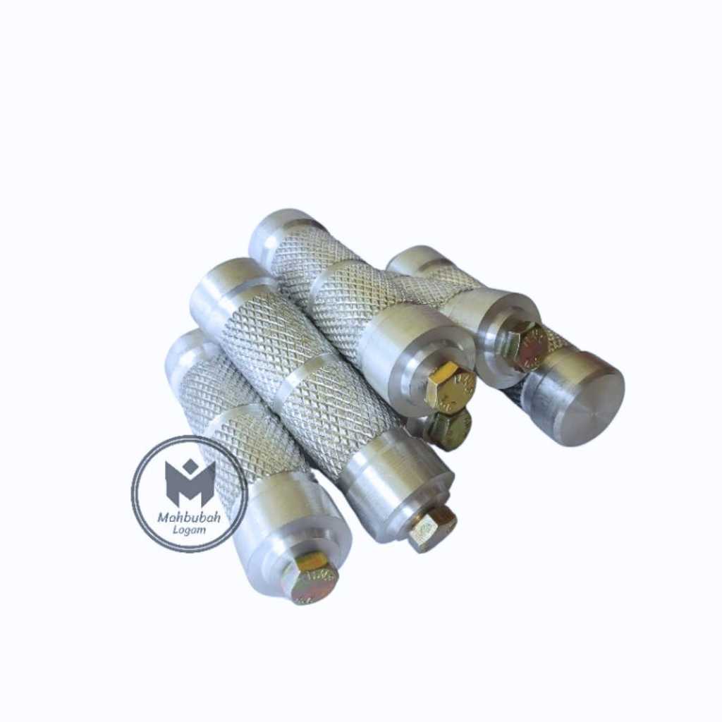 Jalu Underbone Foostep Universal PNP Semua Motor Ukuran Drat 10, 12, 14, m6, m8, m10