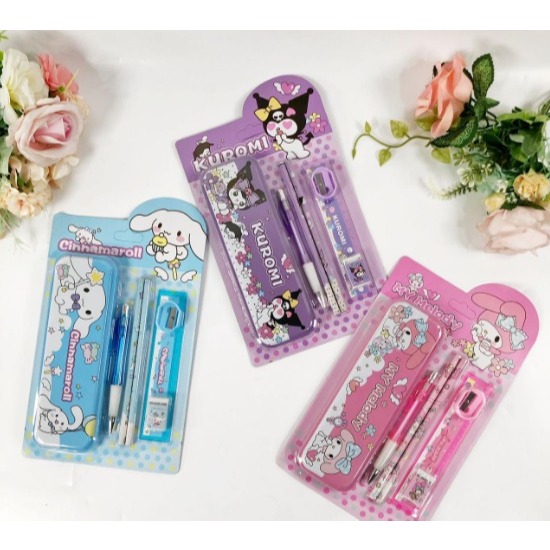 

Cindy Alat Tulis Set 6 in 1 Karakter Sanrio Cinnamoroll Lucu Untuk Hadiah Anak Sekolah