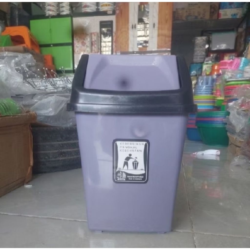tong sampah tutup kecil/tempat sampah tutup kecil