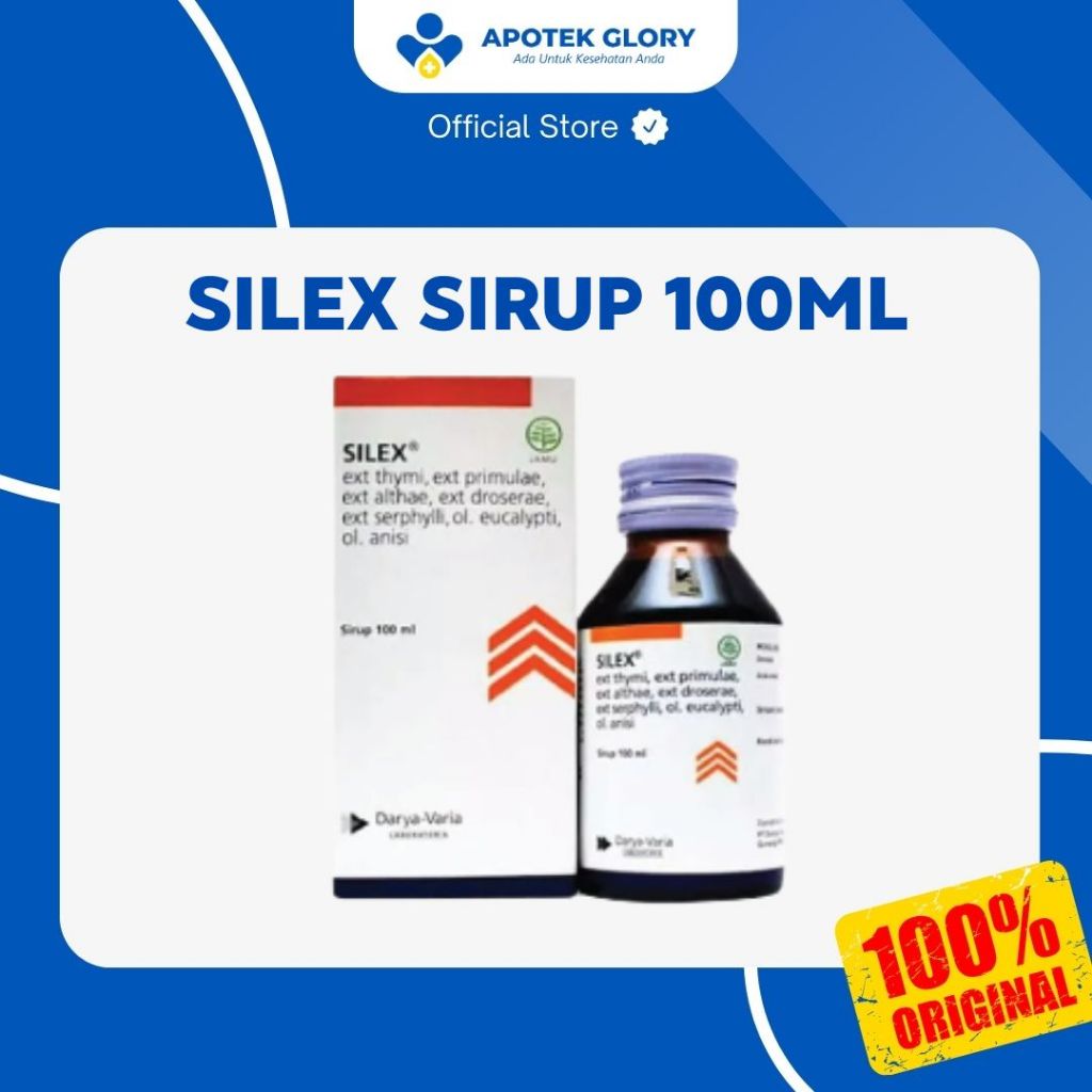 

SILEX SIRUP 100ML OBAT BATUK BERDAHAK