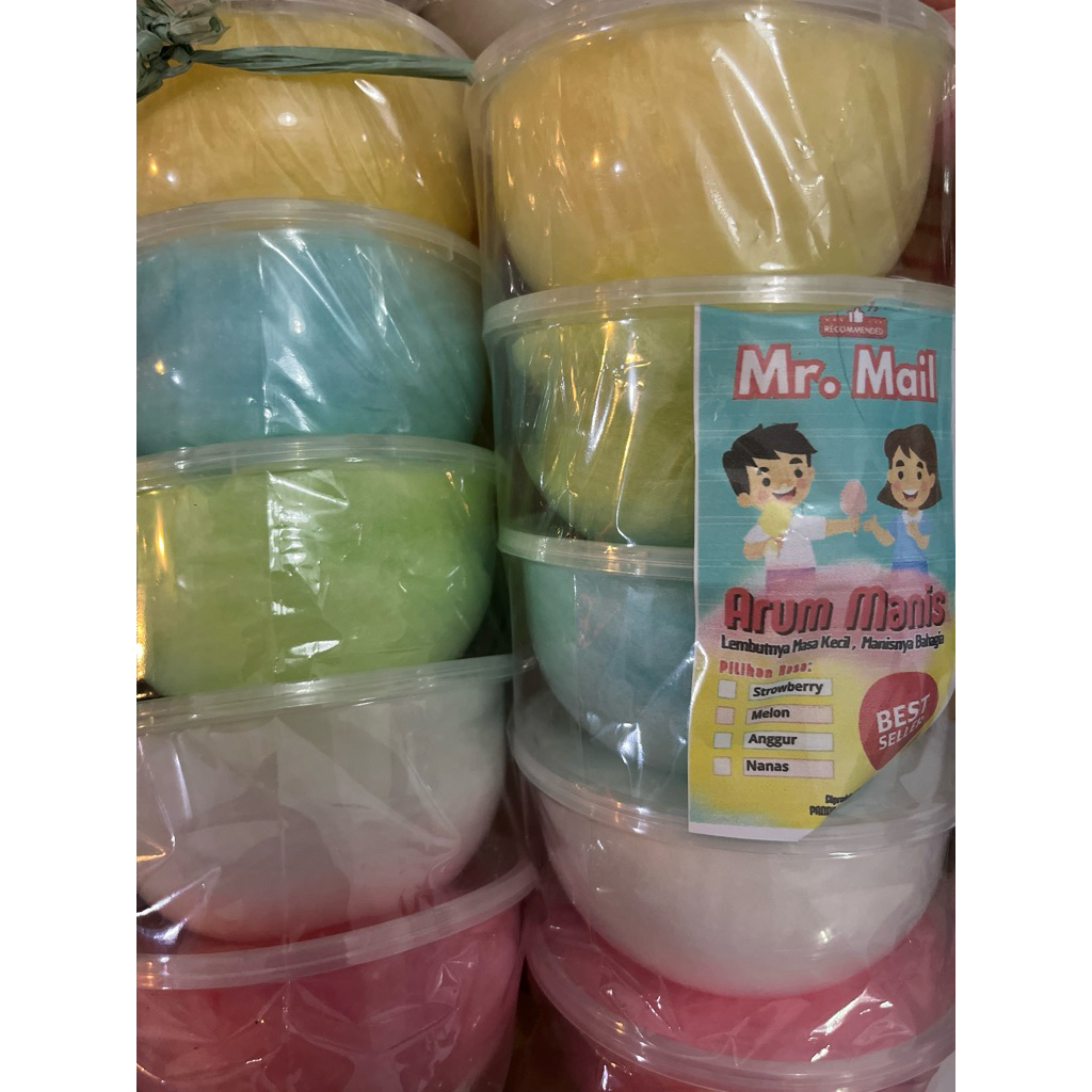 

Arum Manis isi 5 pcs Arum Manis Gula Kapuk / Kembang Gula