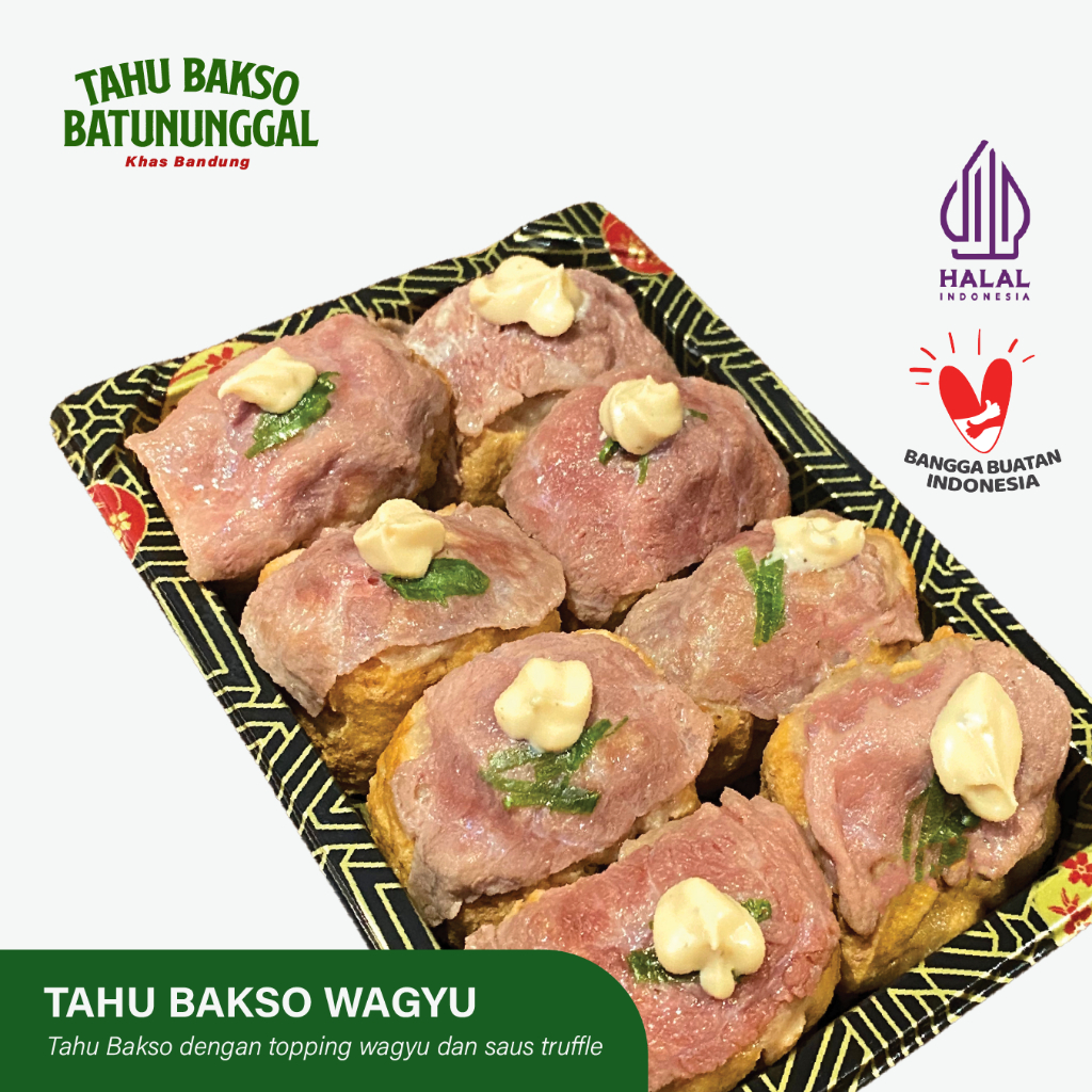 

Tahu Bakso Batununggal Wagyu Truffle Mayo | Oleh Oleh Khas Bandung
