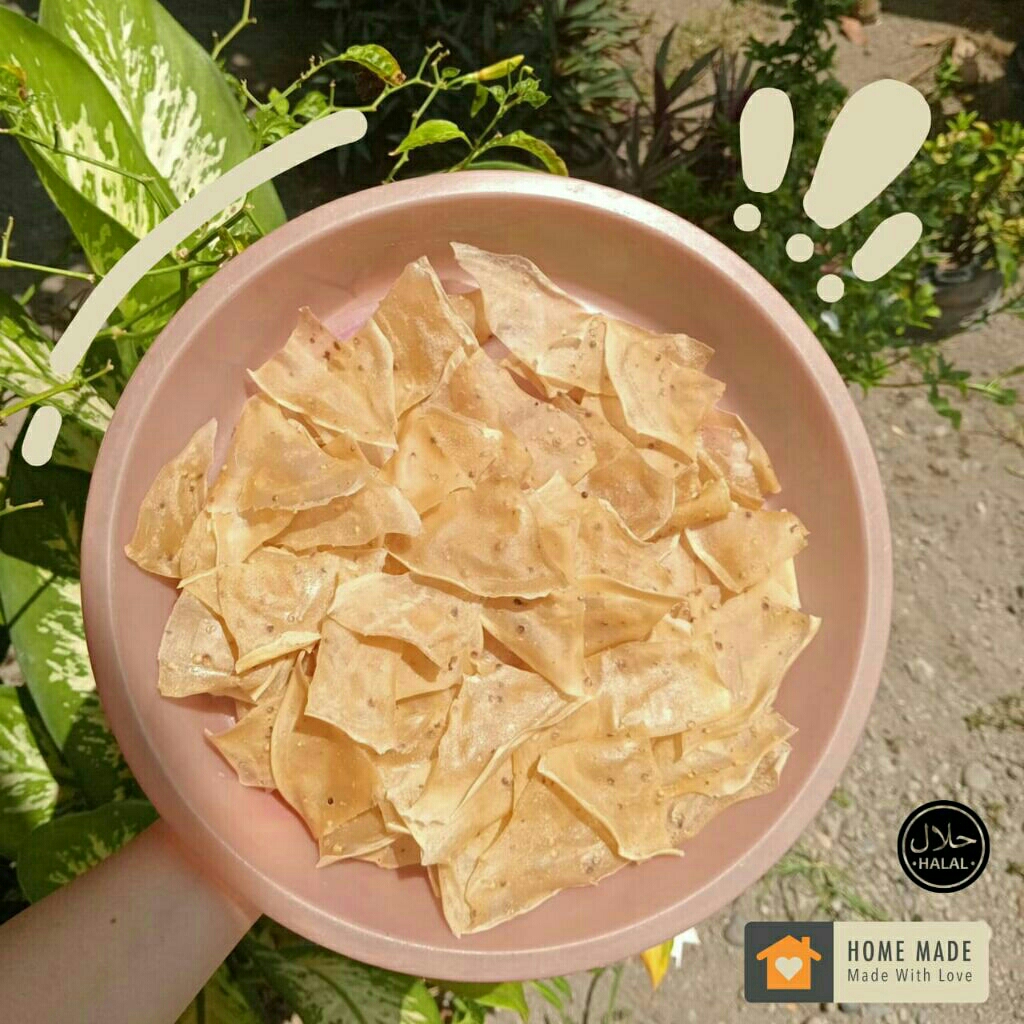 

Kerupuk Ketumbar Siap Goreng - 100% Homemade