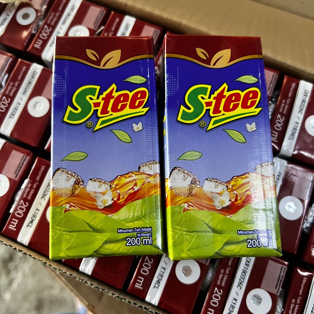 

[GROSIR!!] Stee Kotak 200ml 1 DUS isi 24 PCS - es teh nikmat segar mantap grosir termurah diskon