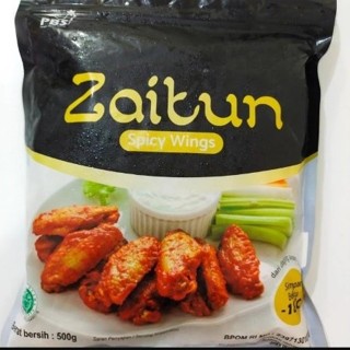 

ZAITUN CHICKEN SPICY WINGS 500GR