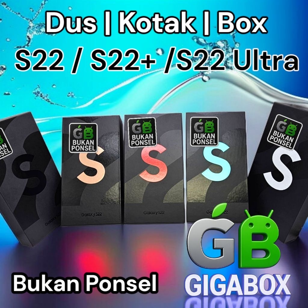

Box Galaxy S22 / S22+ / S22 Ultra Kardus Only Kotak Fullset