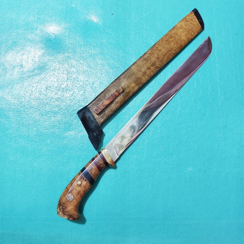 Golok Sembelih Bandung AH Blade Bilah 30 cm Baja DMo5 Italy Qurban Series