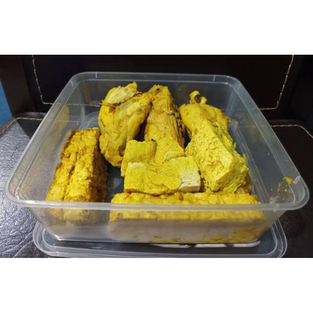 

Tahu Tempe Ungkep Bumbu Kuning Frozen 5/5Pcs