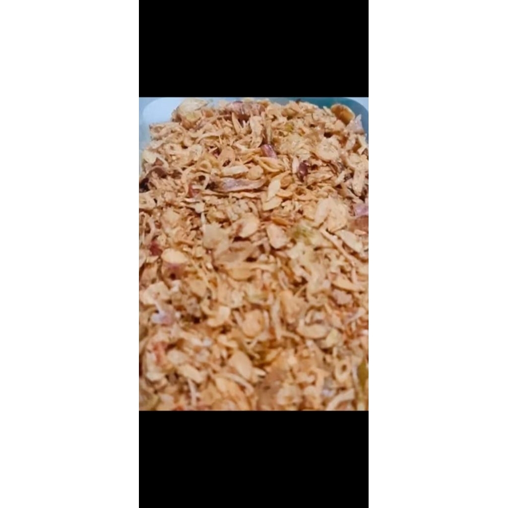 

bawang goreng tambah extra mie lidi basreng