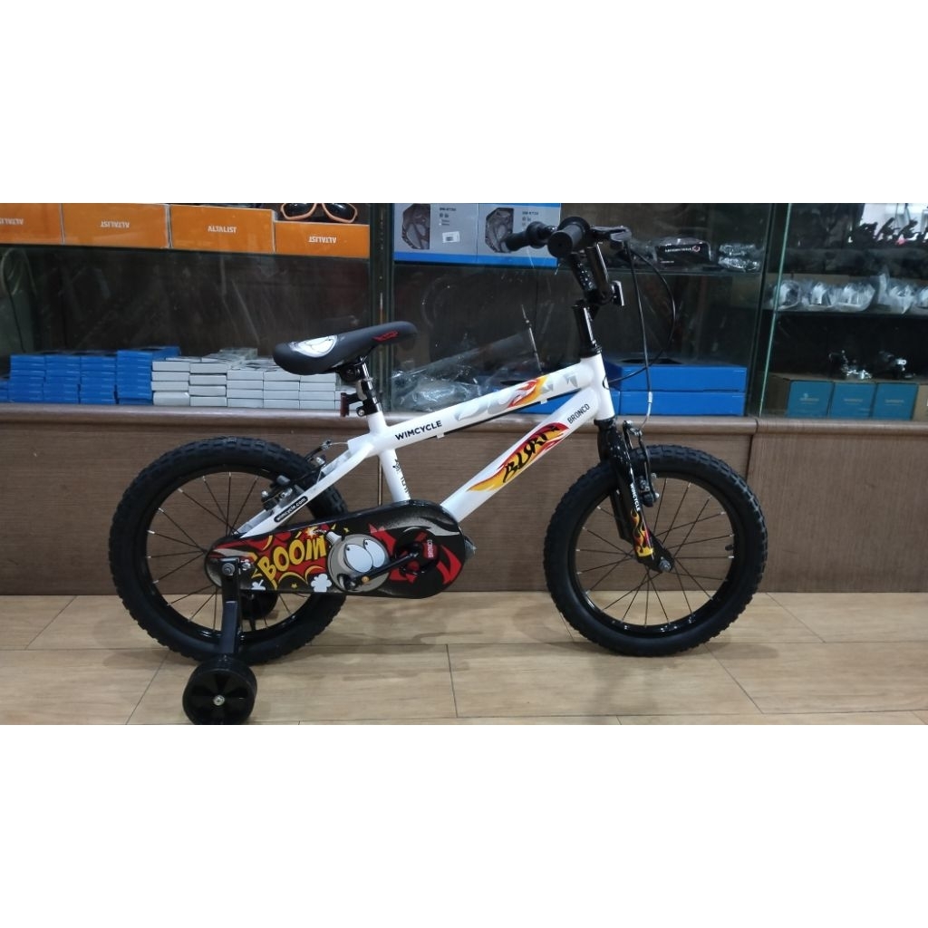 Sepeda Anak BMX Wimcycle Bronco ring 16 - new original ✅