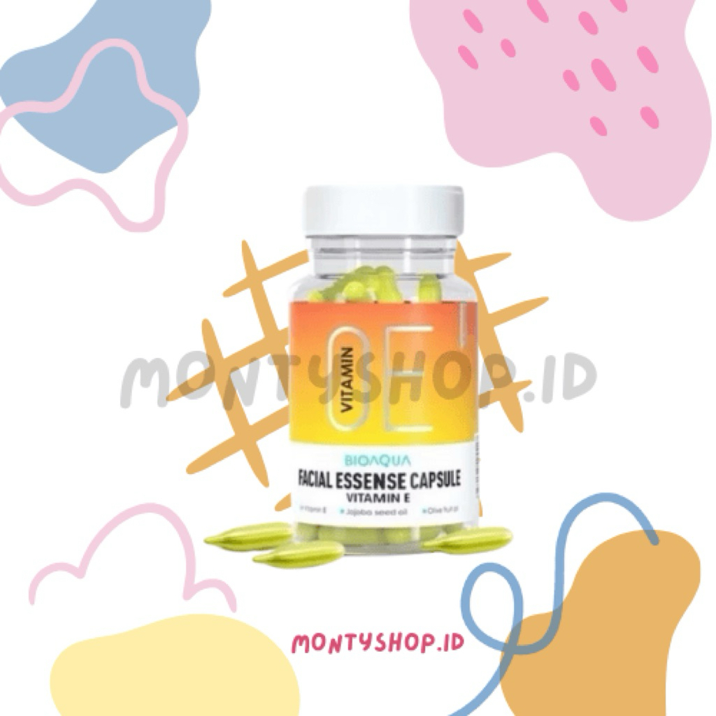 BIOAQUA Serum Wajah Vitamin E Kapsul