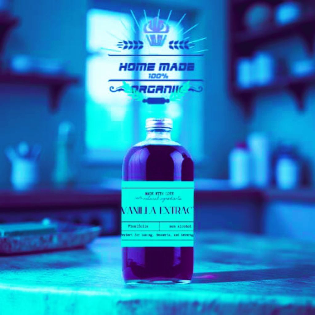 

120ml vanilla extract premium gourmet non alkohol