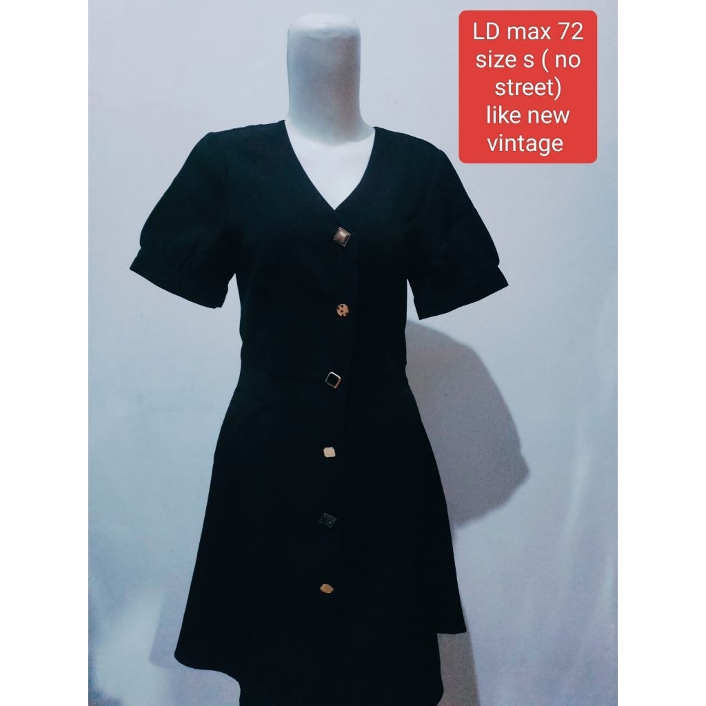 DRESS black vintage