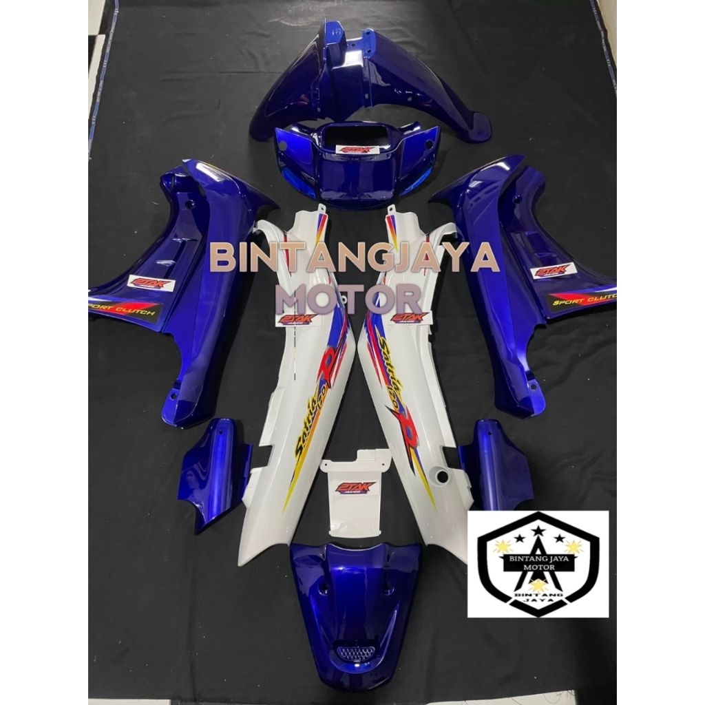 body fullset Suzuki satria lumba fullset halusan clear timpa body fullset satria lumba terbaru