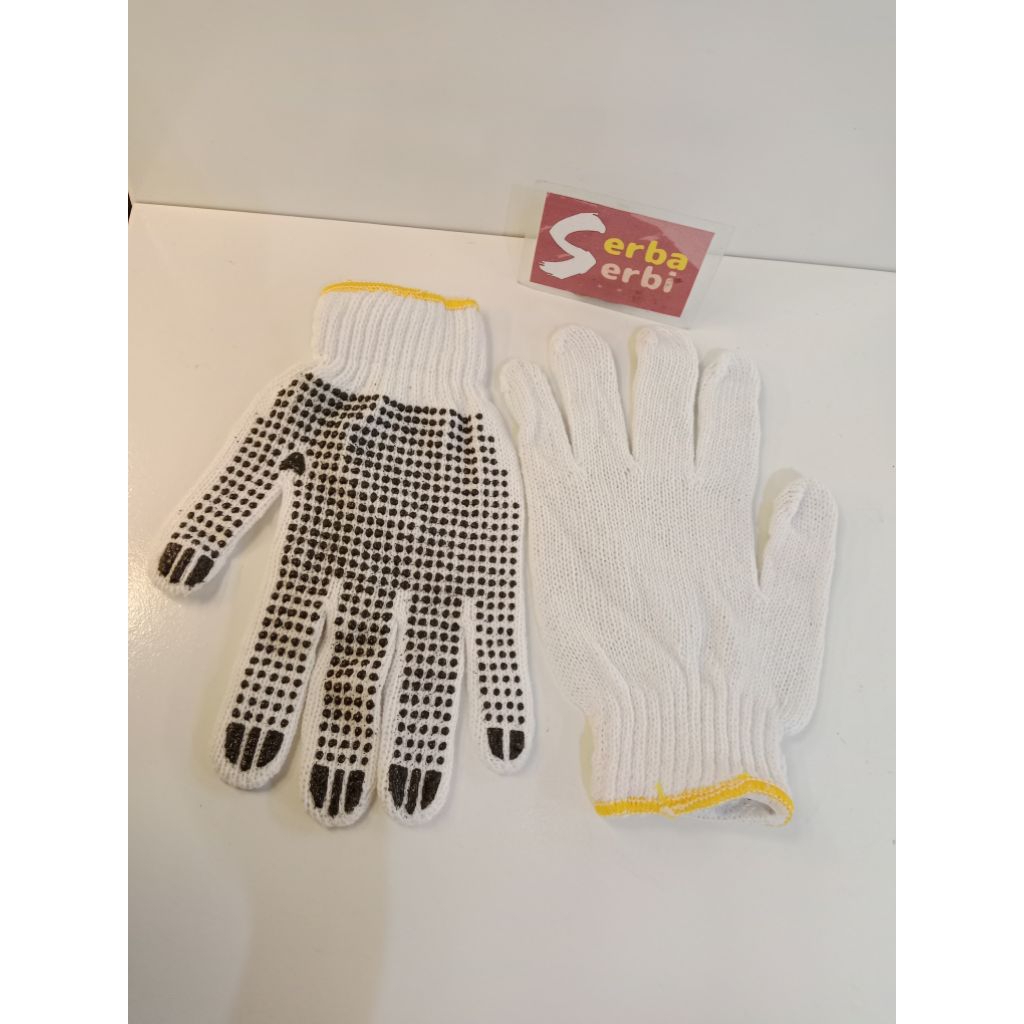 */PASANG SARUNG TANGAN BINTIK*Safety hand gloves