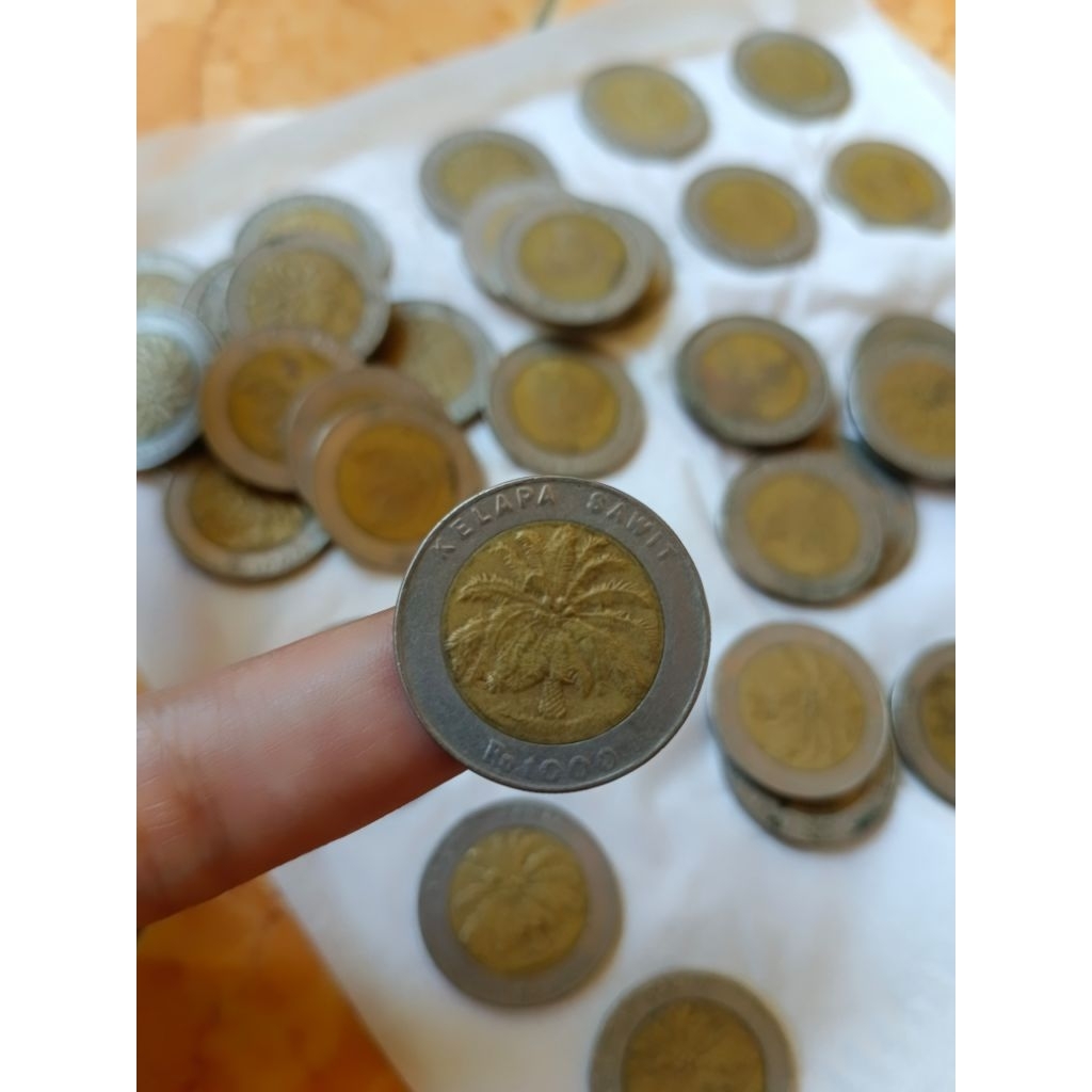 original koin kuno 1000 Kelapa Sawit
