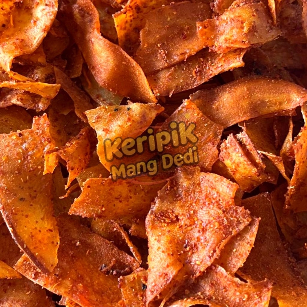 

KRIPSET 500 GRAM / KERIPIK JADOOL KERIPIK SINGKONG EXTRA PEDAS 500 GRAM
