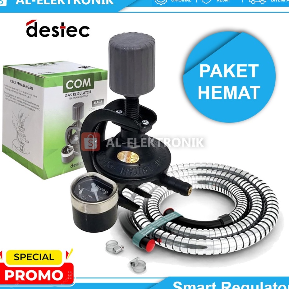 Kekinian Destec Regulator Gas Regulator Kompor Gas  Selang Gas  Selang Regulator Kompor Gas Selang R