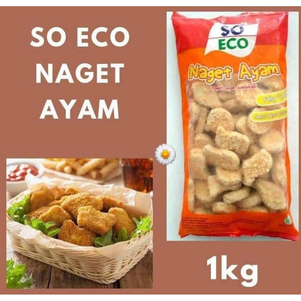 

So Eco Ayam Nugget 1000g - Makanan Siap Santap yang Lezat!