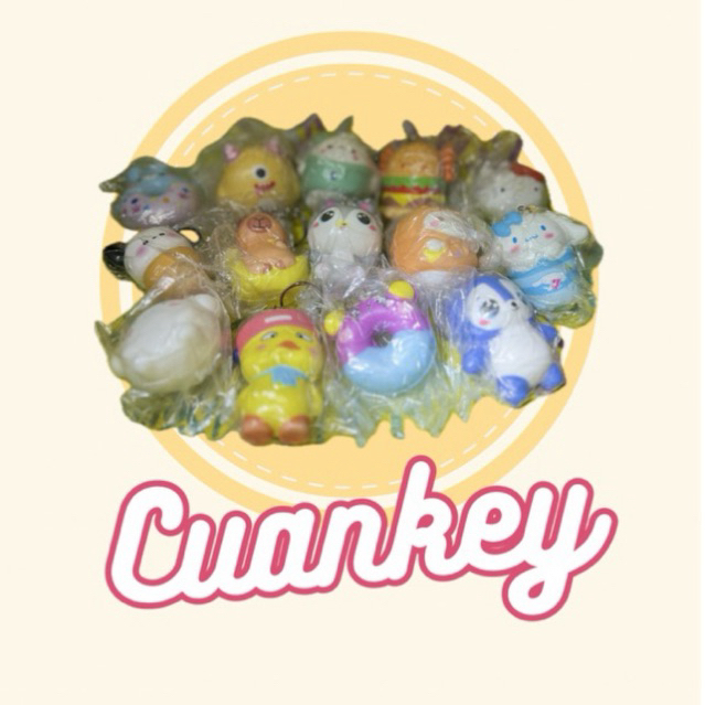 Blind Box Gantungan Kunci Squishy