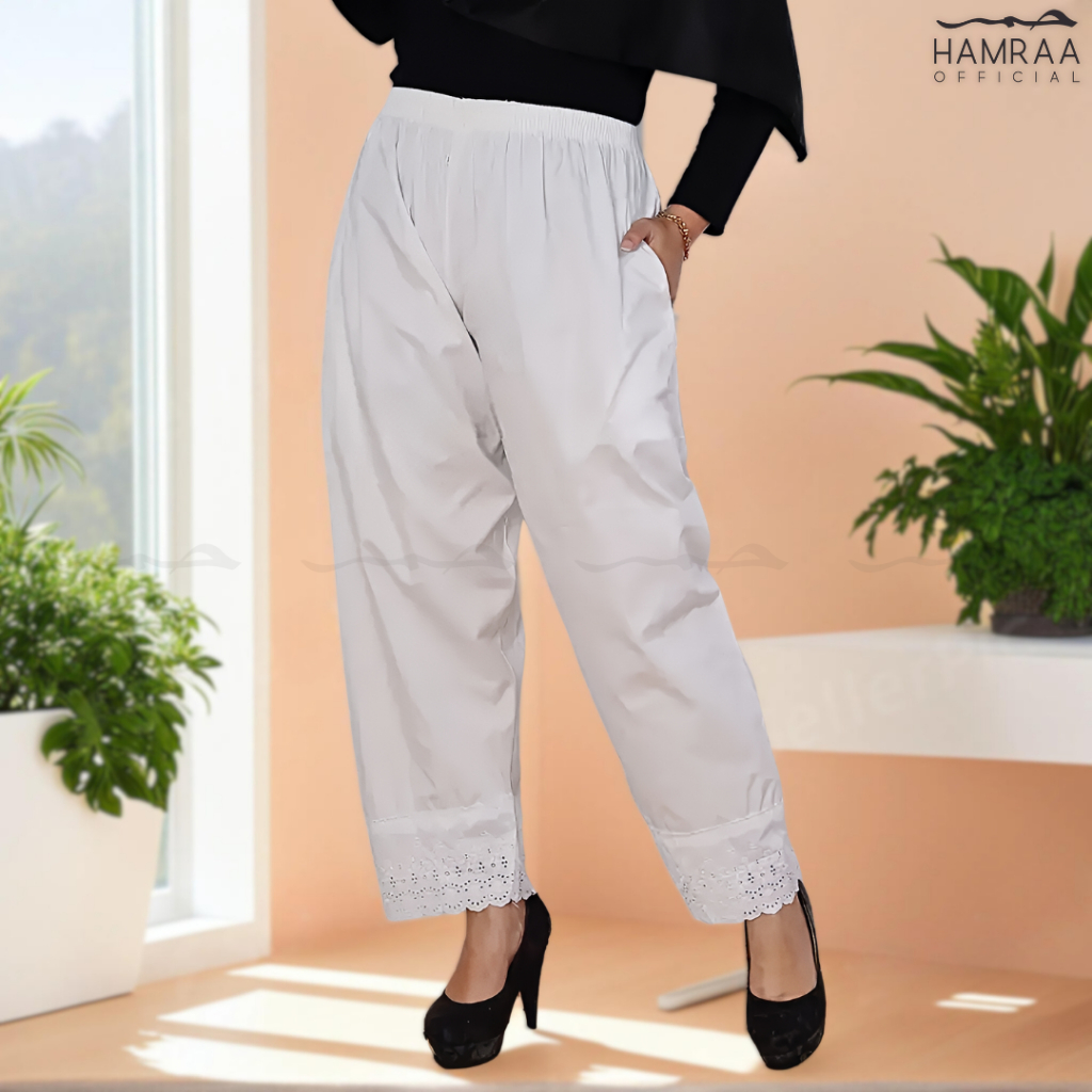 Celana Haji Umroh Renda Wanita Celana Ihrom Katun Premium
