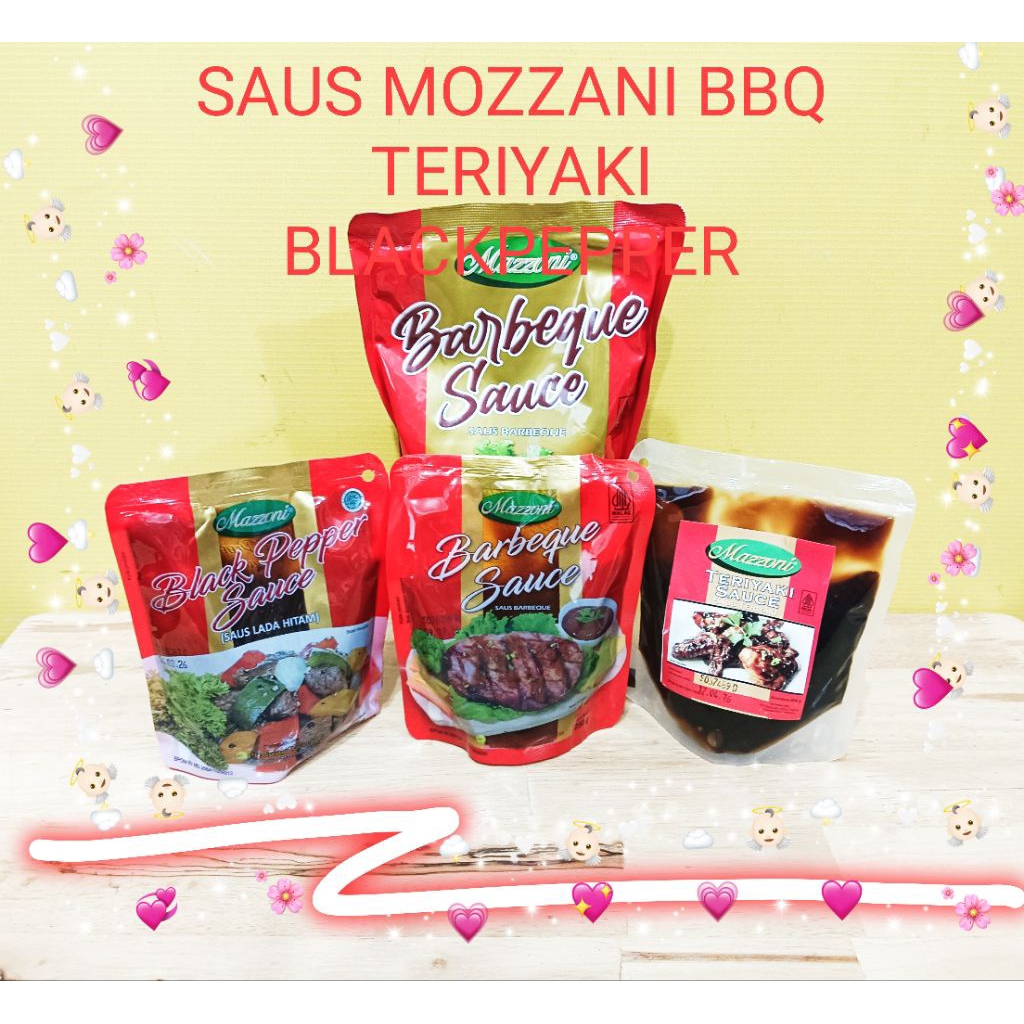 

MAZZONI SAUS BBQ TERIYAKI BLACK PEPPER