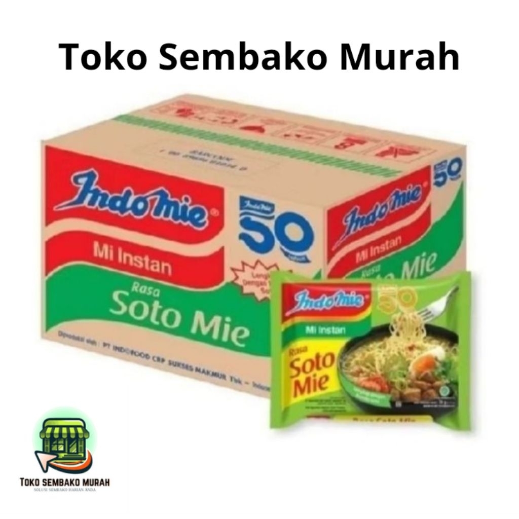 

INDOMIE SOTOMIE 70GR/ PCS Murah Mie Kuah Instan