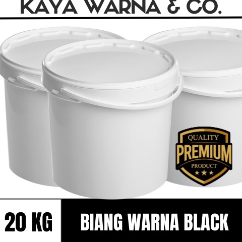 

KODE Y29Q Biang Warna BLACK Pigmen Tinta Sablon Waterbase Ink KAYA WARNA CO 2kg