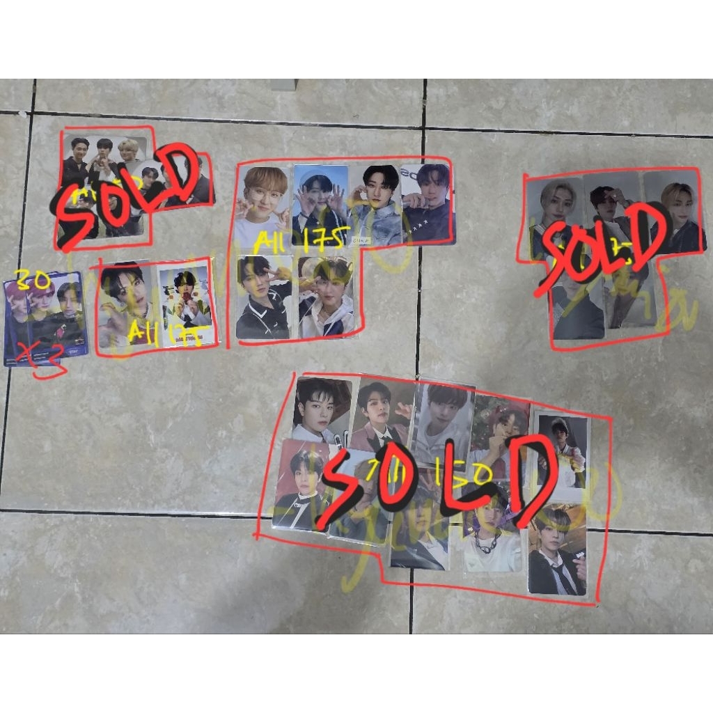 CLEARANCE SALE PHOTOCARD PC STRAY KIDS SKZ Changbin, Leeknow, Minsung
