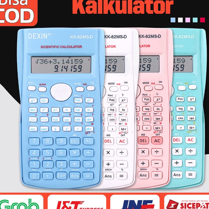 

New Kalkulator scientific kalkulator akuntansi 24 Fungsi Kalkulasi calkulator sains Alat tulis untuk pembelajaran siswa
